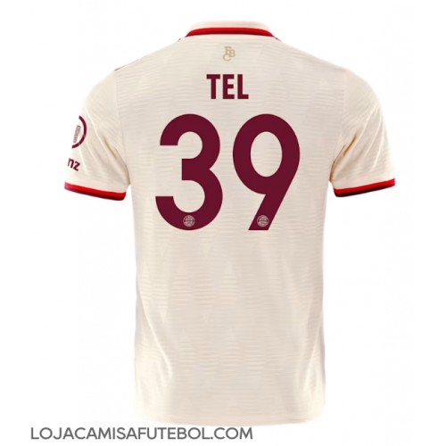 Camisa de Futebol Bayern Munich Mathys Tel #39 Equipamento Alternativo 2024-25 Manga Curta